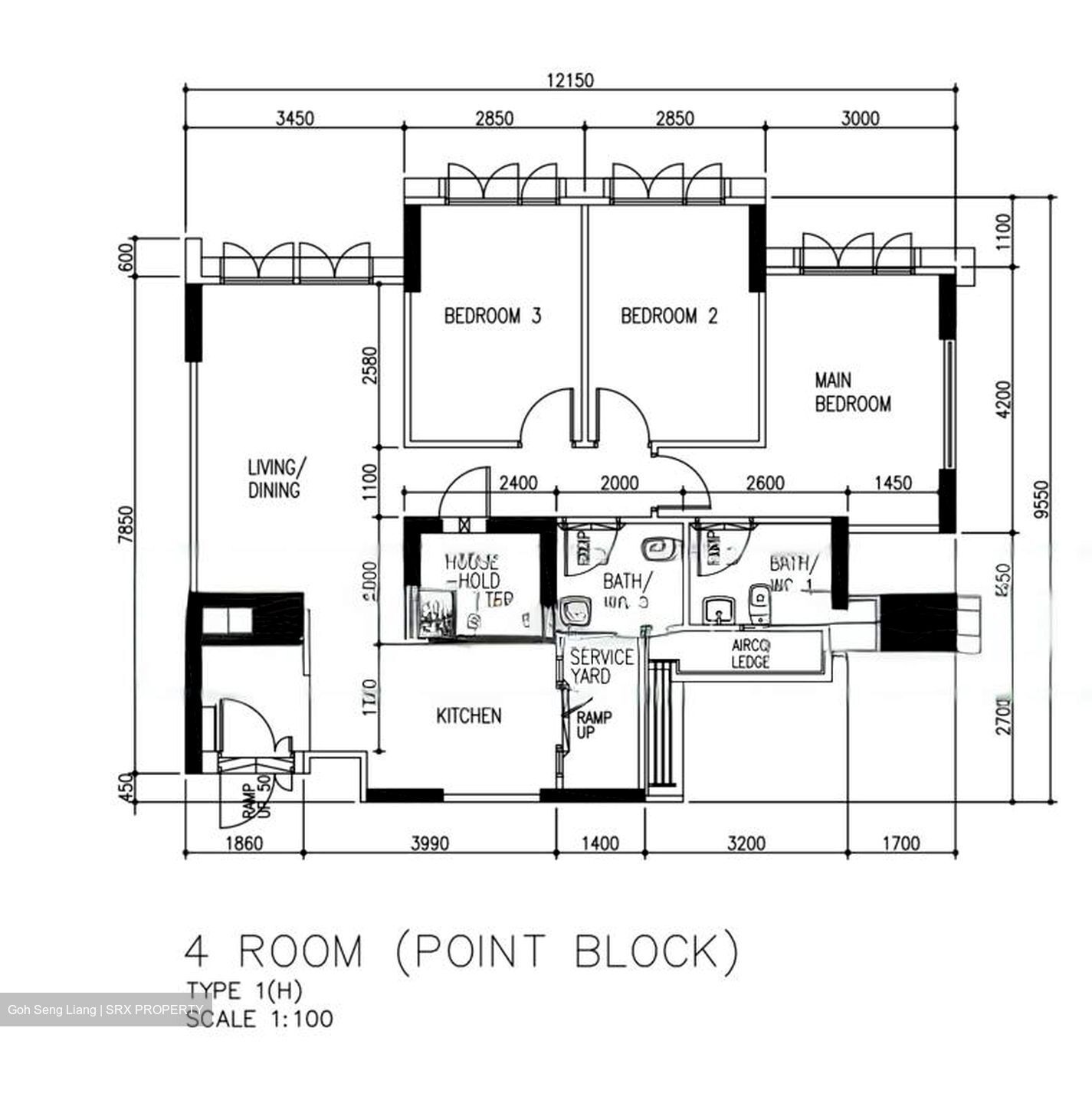 Blk 673A Waterway Banks (Punggol), HDB 4 Rooms #500940901